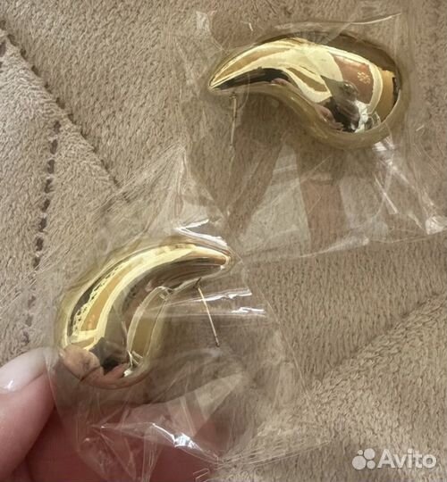 Серьги капли