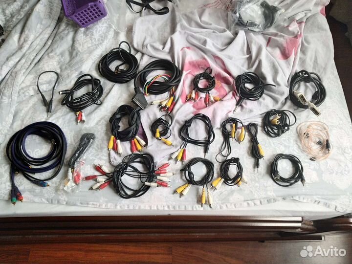 Кабели AV, тюльпан, scart, s-video, mini jack