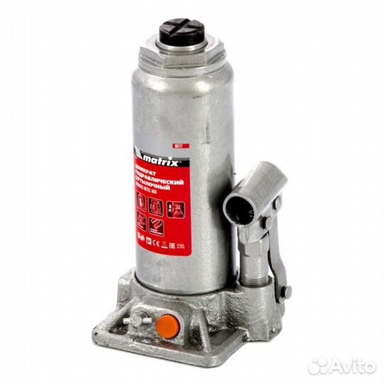 Домкрат гидравлический бутылочный Matrix 50777, 6
