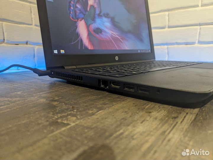 Ноутбук hp с ssd 240gb 15.6 HD