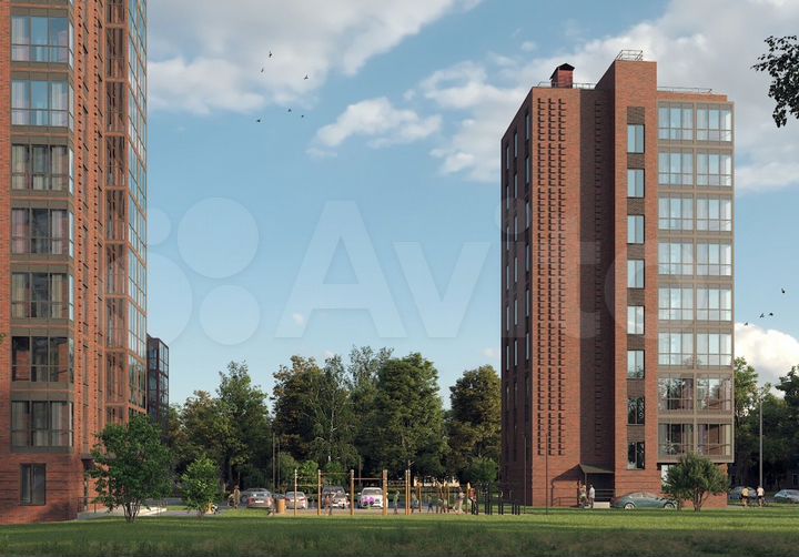 3-к. квартира, 69,1 м², 10/16 эт.