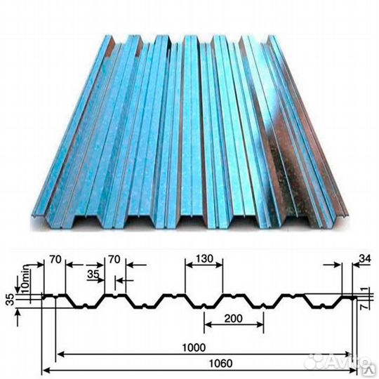 Профлист / пронастил