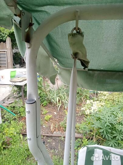 Садовые качели бу