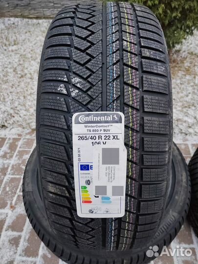 Continental WinterContact TS 850 P 265/40 R22 110V