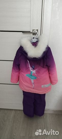 Зимний костюм для девочки uki kids