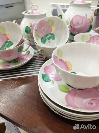 Сервиз Дулево СССР чайный