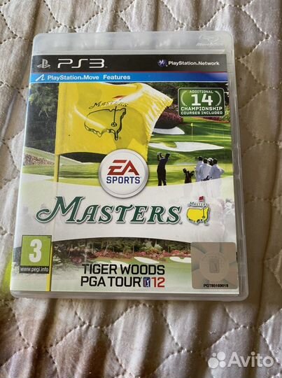 Masters tiger woods pga tour 12