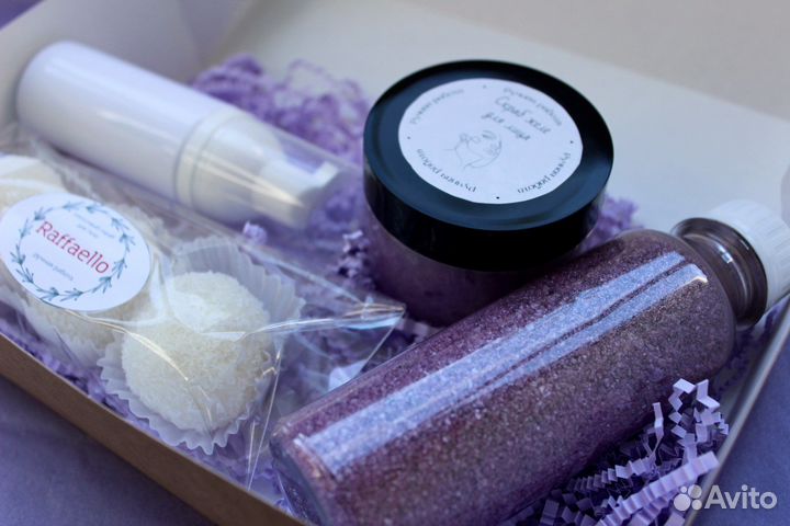 Подарочный бокс косметики ручной работы