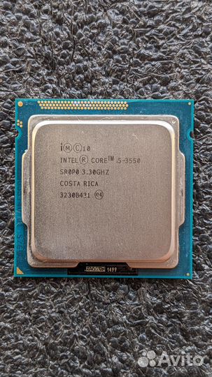 Процессор CPU Intel Core i5 3550 Socket LGA1155