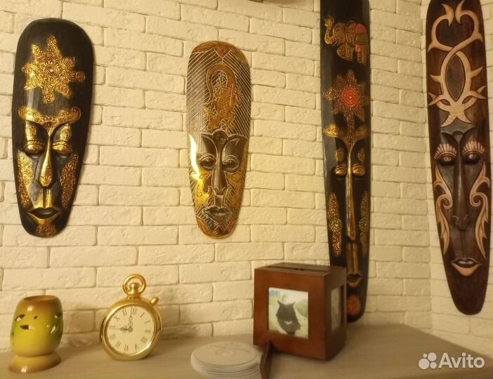 Маски Индонезия, дерево