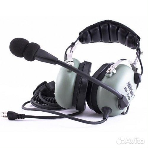 Гарнитура авиационная с пассивным шумоподавлением
