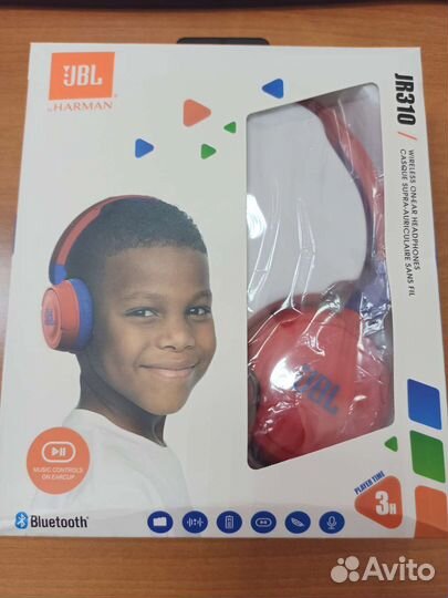 Беспроводные наушники JBL JR310BT Bluetooth