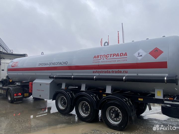 Полуприцеп газовоз GT7 ППЦТ-36, 2023