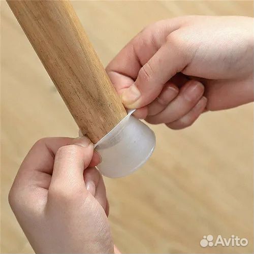 Силиконовые протекторы для мебели белые и черные