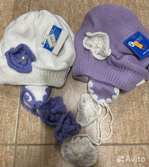 Шапочка для девочки. Польша. 52-54