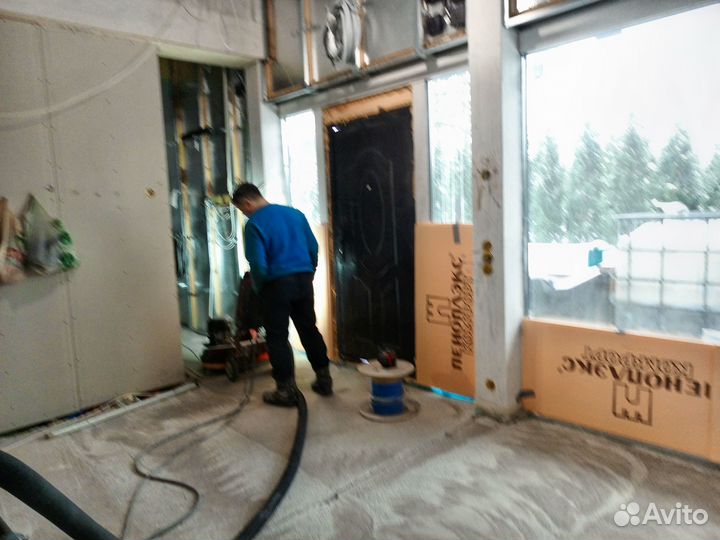 Шлифовка бетона Ремонт бетонных полов