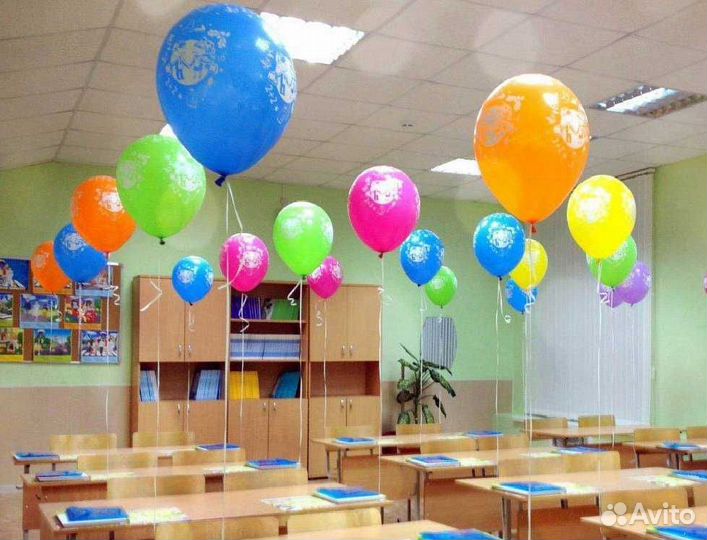 Гелевые шары с доставкой / гендер пати / в школу