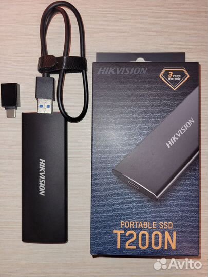 Внешний накопитель SSD hikvision T200N 1024GB