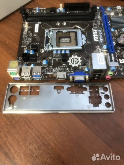Материнская плата MSI H81M-E33 1150