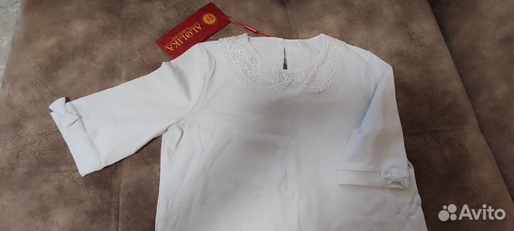 Блузка школьная 146 новая