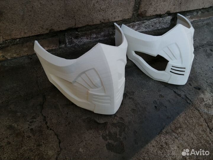 Маска скорпиона/Scorpion Mask Mortal Kombat