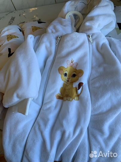 Комплект на выписку для девочки зима