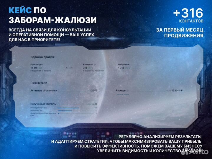 Авитолог / Услуги авитолога с оплатой за заявку