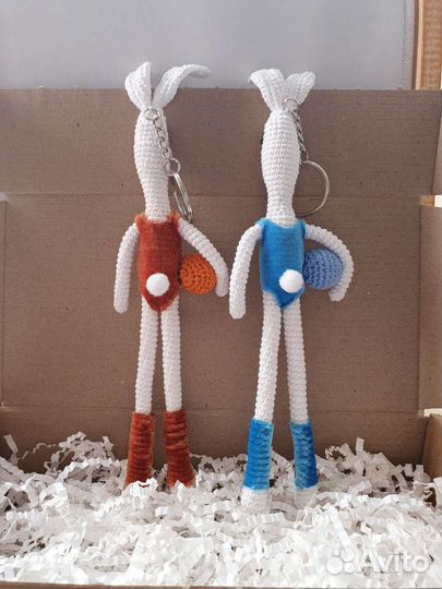 Игрушки зайки-гимнастки