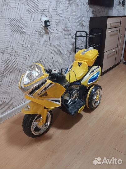 Детский Мотоцикл на аккумуляторе