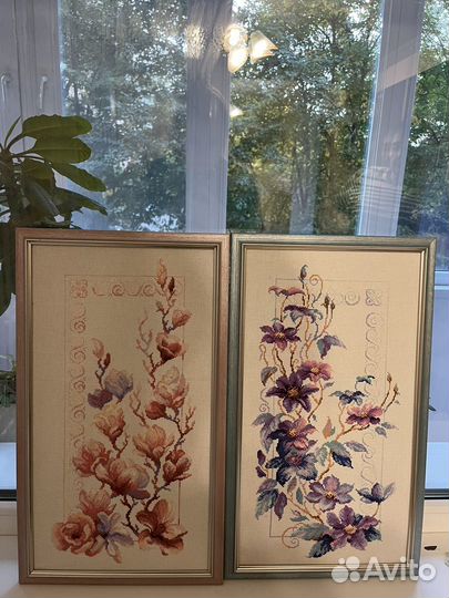 Вышивка крестиком готовая