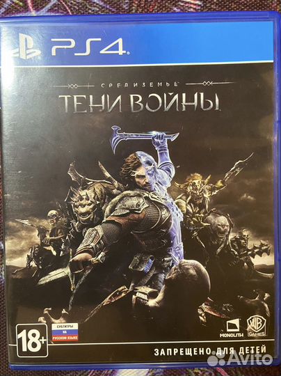 Игра Тени войны ps4