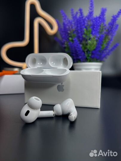 AirPods Pro 2 (Партия Осень 2023) Гарантия + Чехол