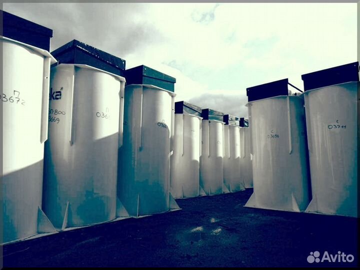 Установка септика. Рассрочка 12 мес