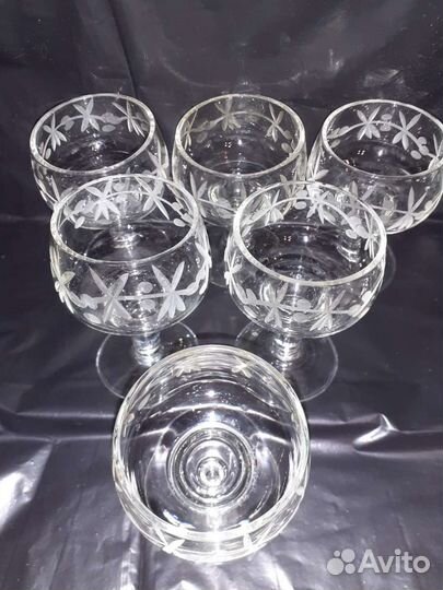 Набор ликерных рюмок СССР