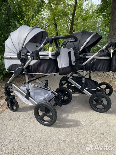 Коляска новинка Luxmom 558 2 в 1 и 3 в 1