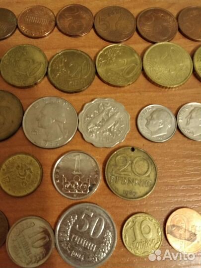 Монеты разных стран