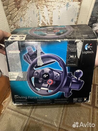 Игровой руль logitech