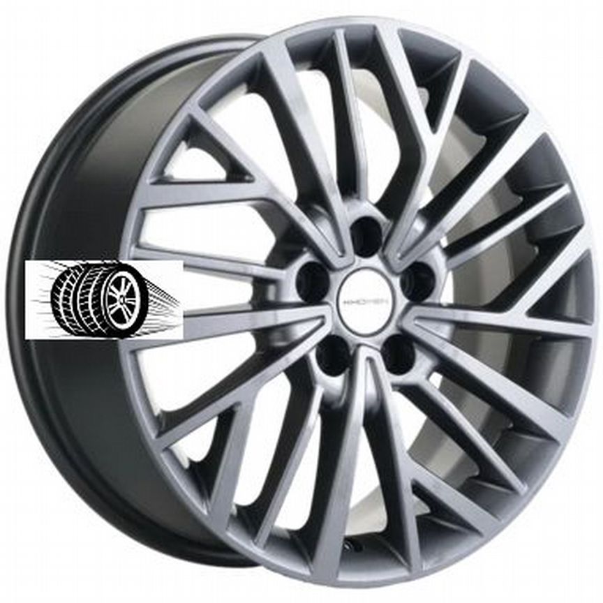 Литые диски Khomen Wheels 7×R17 5×114.3