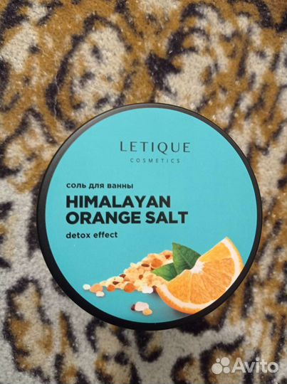Letique соль для ванны