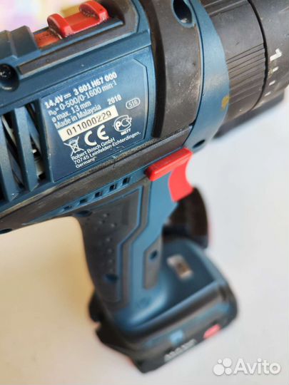 Аккумуляторная дрель ударная/шуруповерт bosch
