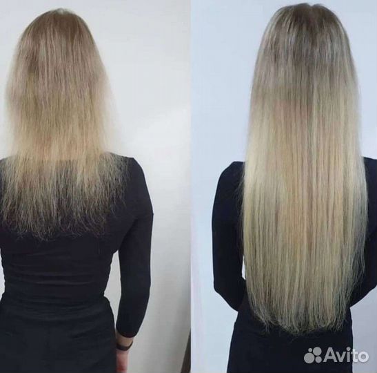 Наращивание волос 10р прядь