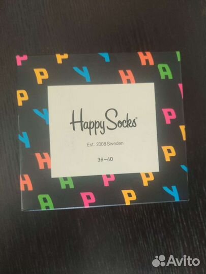 Носки Happy socks р.36-40