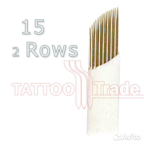 Игла для микроблейдинга 15 2Rows