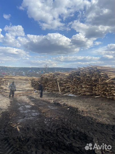 Дрова горбыль связками