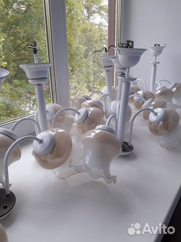 Люстра бу 3-х рожковая