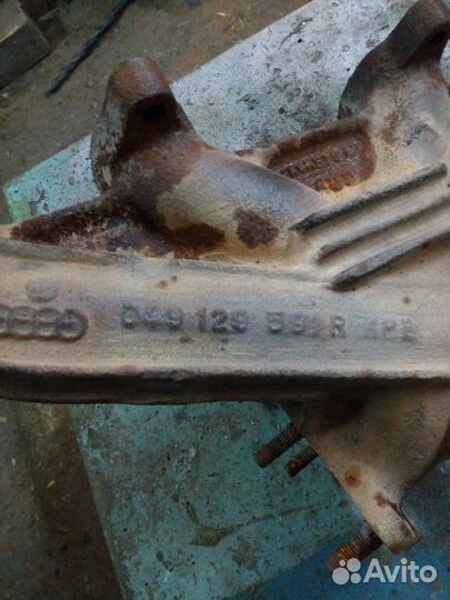 Продам выпускной коллектор для audi 100