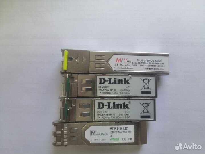 Медиаконвертер D-Link DMC-G01LC +4sfp модуля