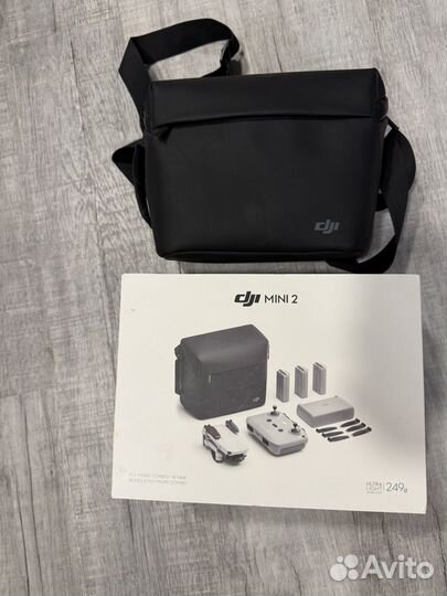 Квадрокоптер dji mini 2 fly more combo