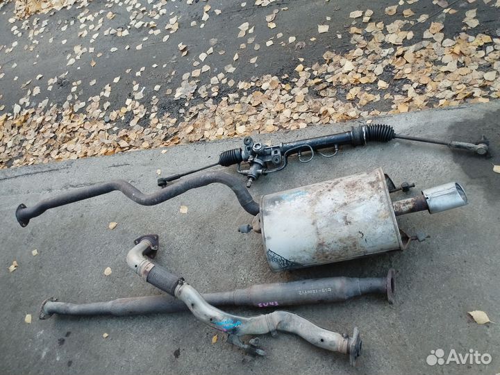 Выхлопная система на Тойота камри