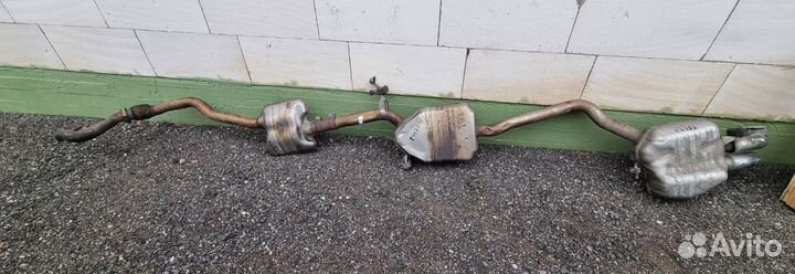 Глушитель Audi A5 (S5,RS5) 1 8K0253611AG, 8K0253211H, 8K0120F, 8K0119F, 8K0253411